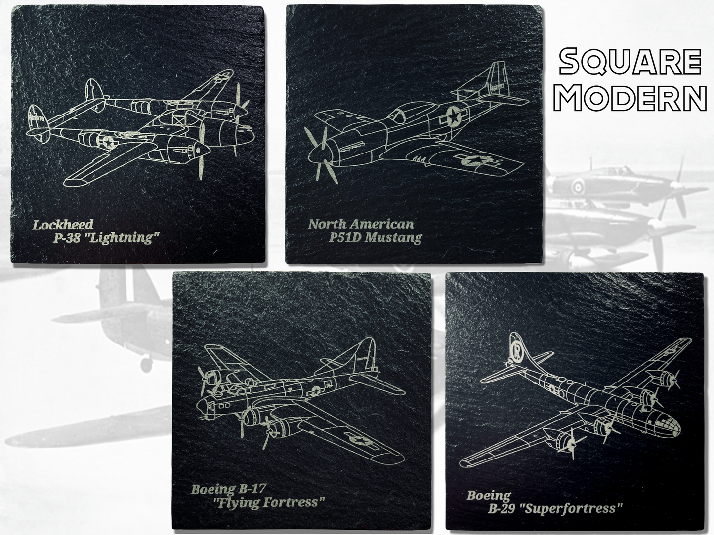 WW2 American Aircraft Set