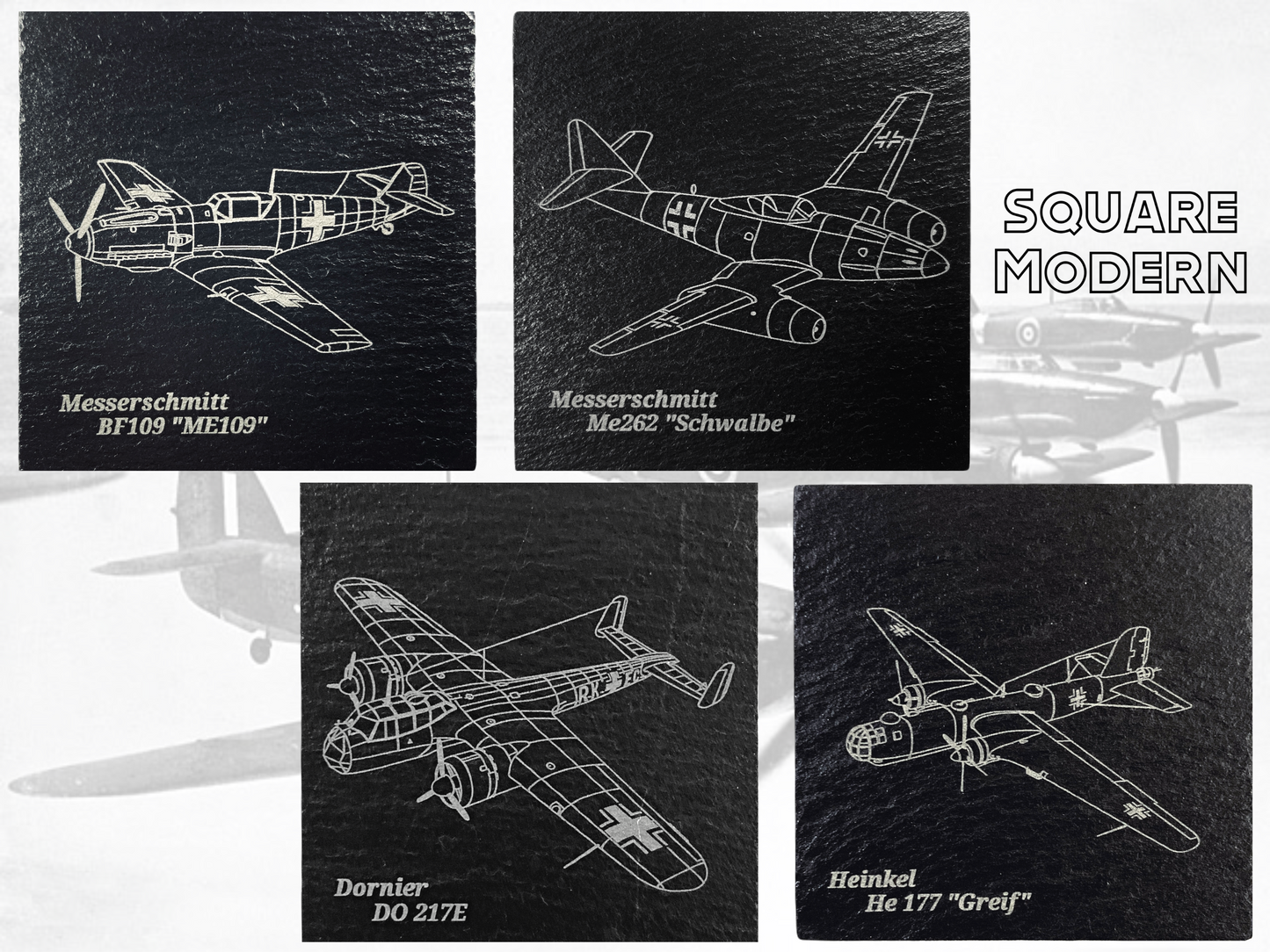 WW2 German Aircraft Set