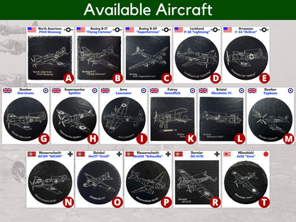 WW2 Anglo-American Aircraft Set