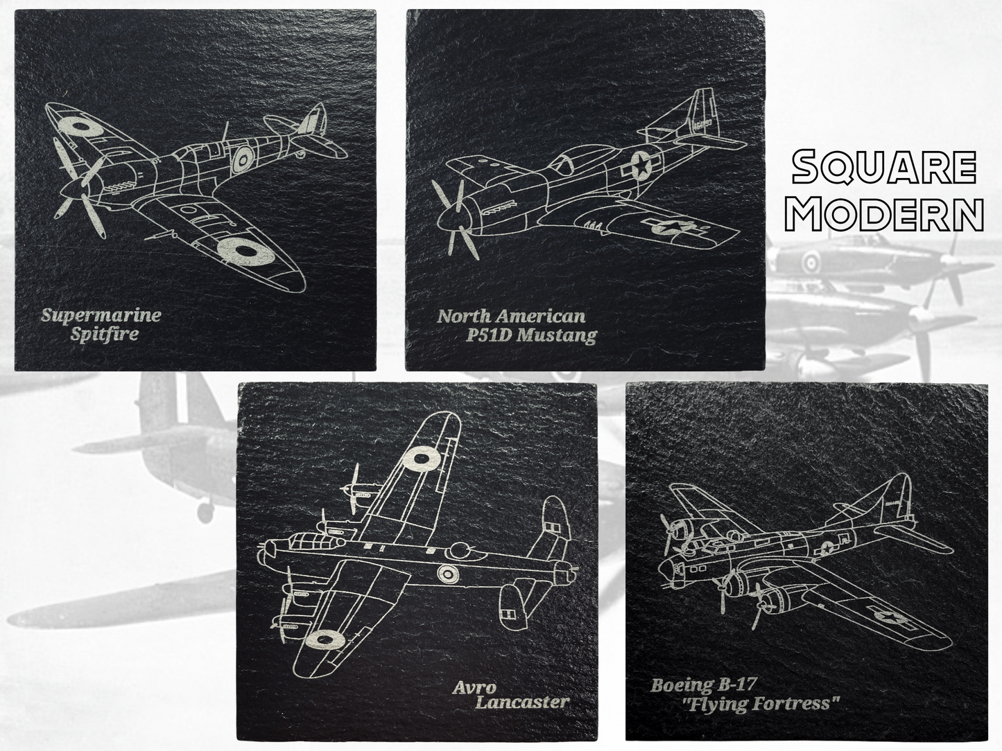 WW2 Anglo-American Aircraft Set