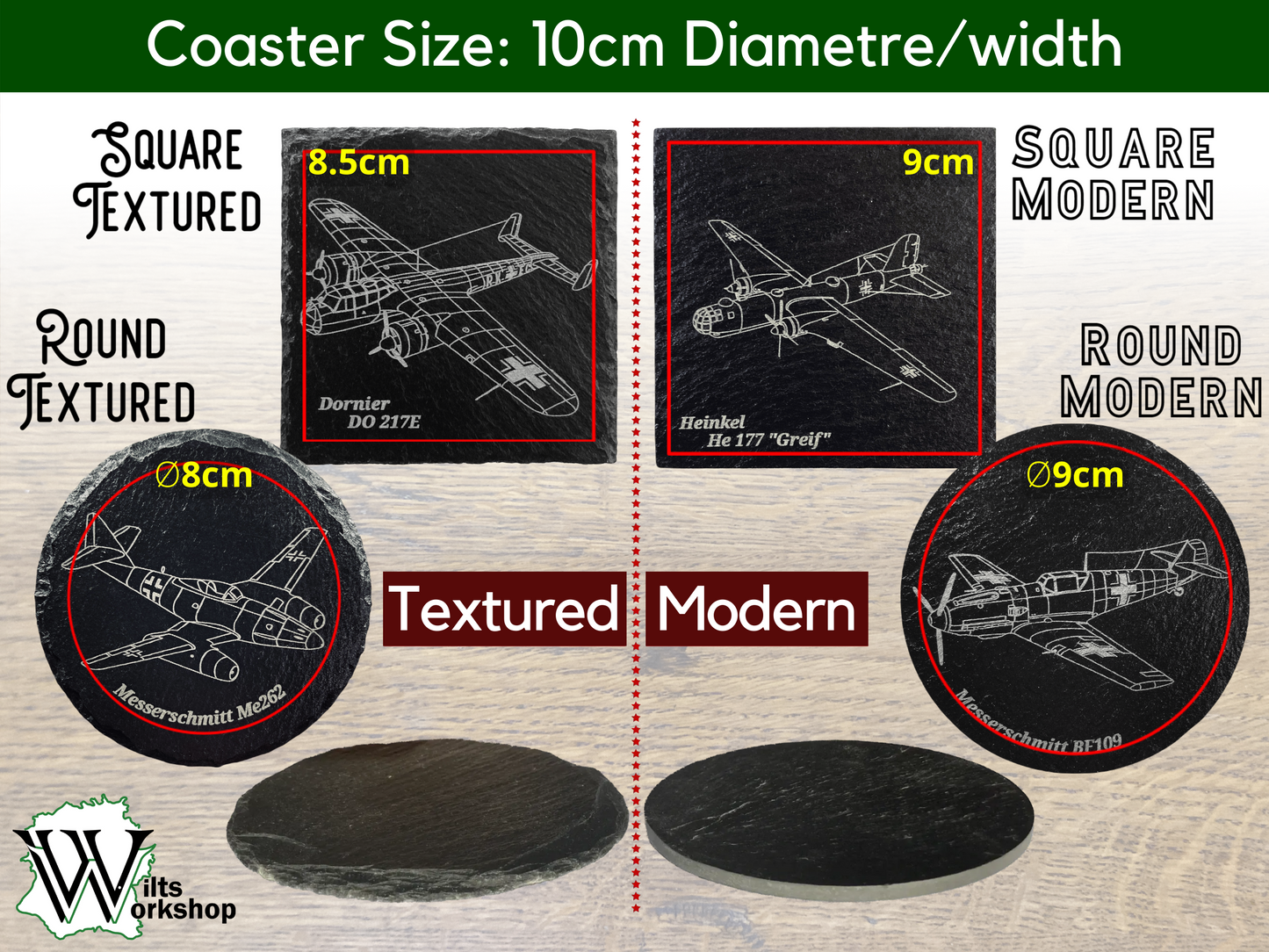 WW2 German Aircraft Set