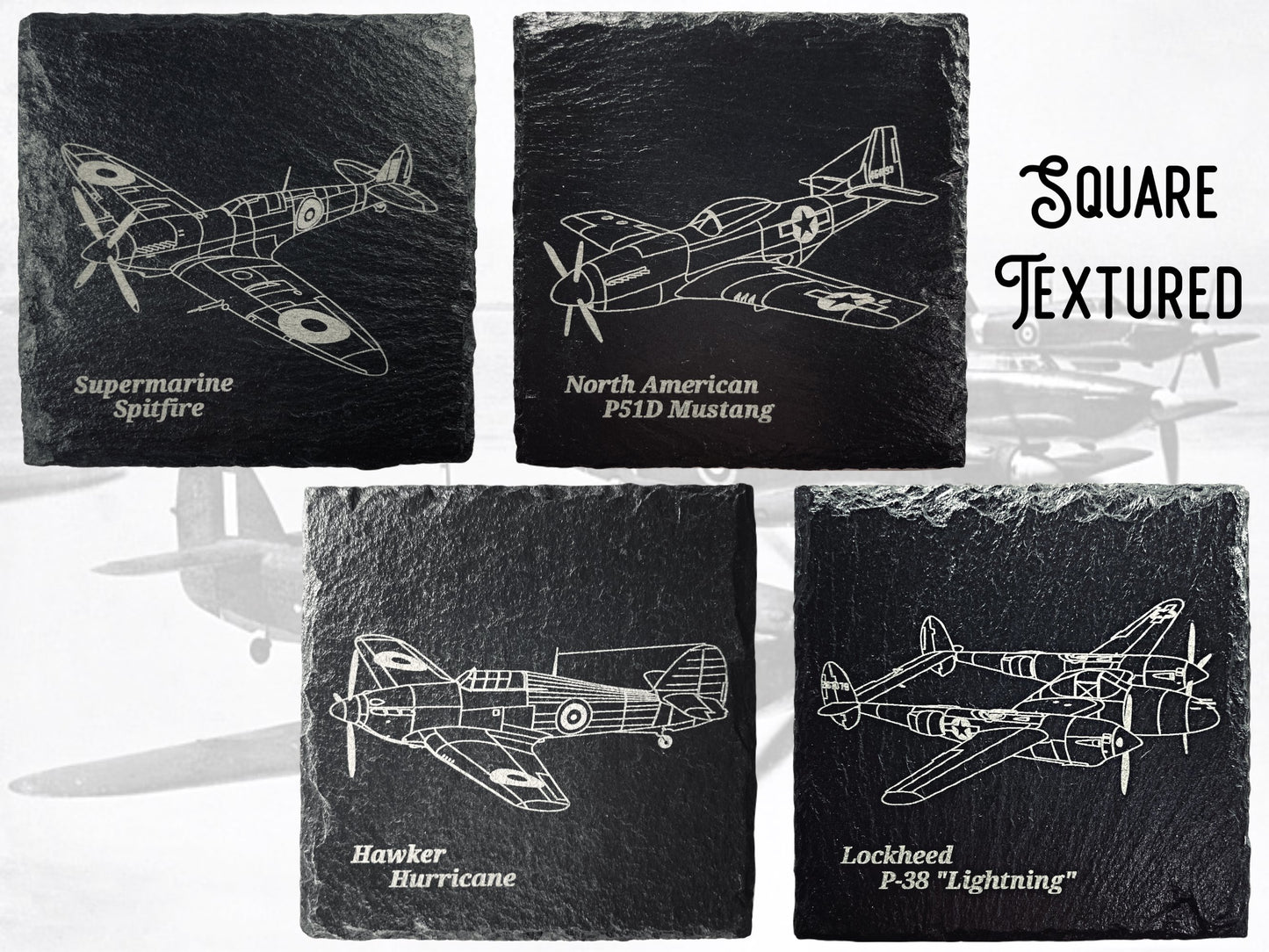 WW2 Fighter Aircraft Set