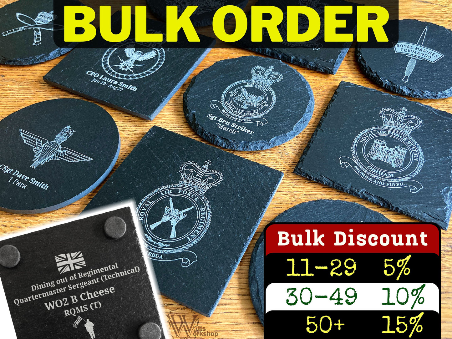 British Military Crest Bulk Order