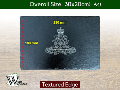 British Military Crest Slate Placemats