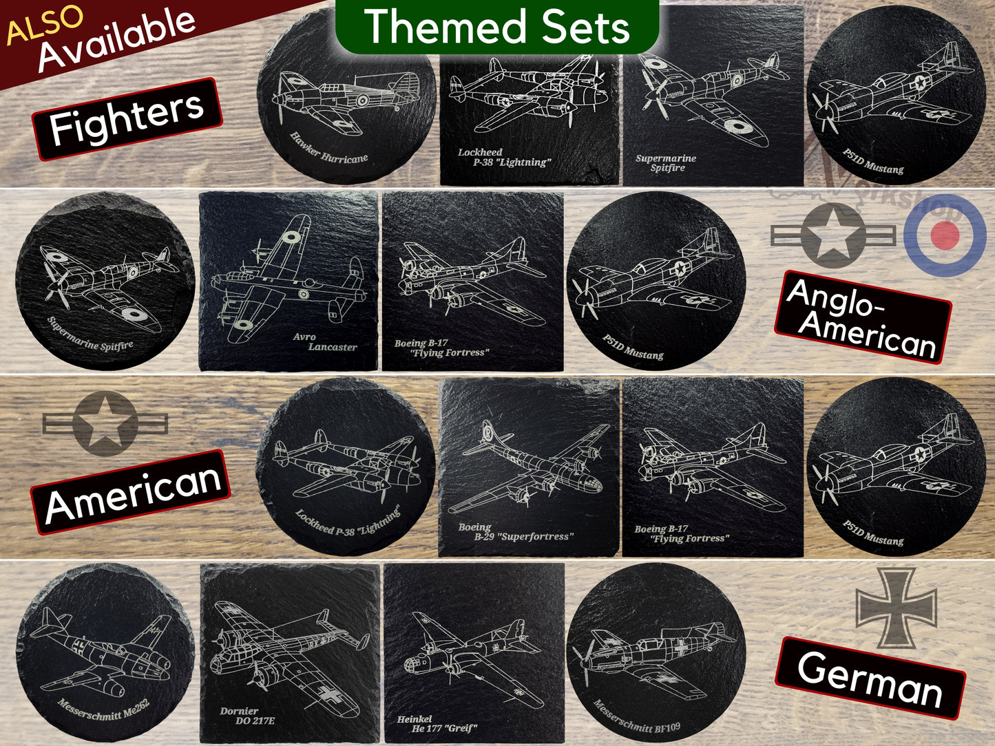 WW2 British Aircraft Set
