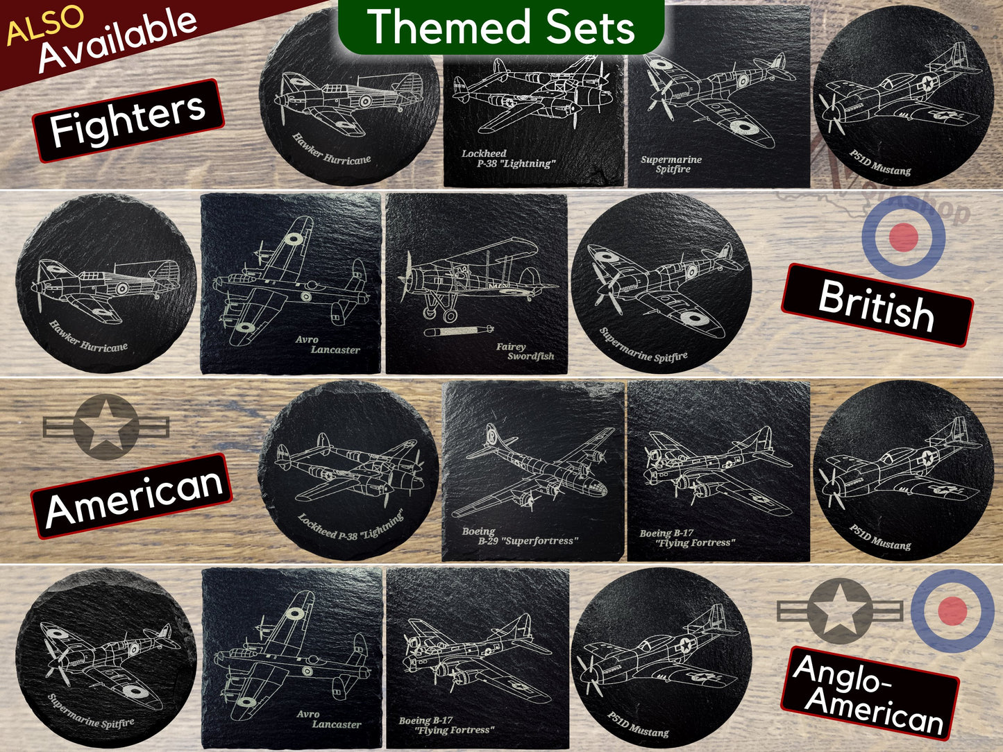 WW2 German Aircraft Set