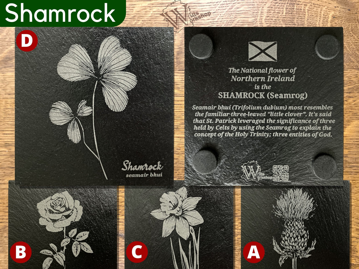 National Flowers of the UK