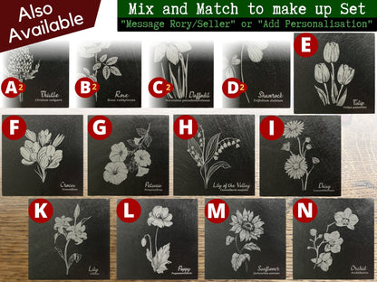 National Flowers of the UK